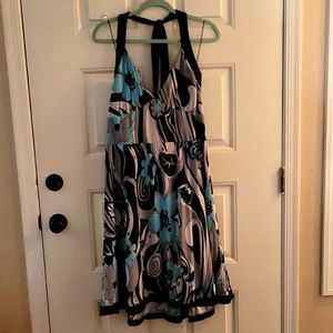 Stretchy halter dress